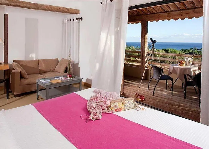 호텔 Les Bergeries De Palombaggia 포르토베쉬오